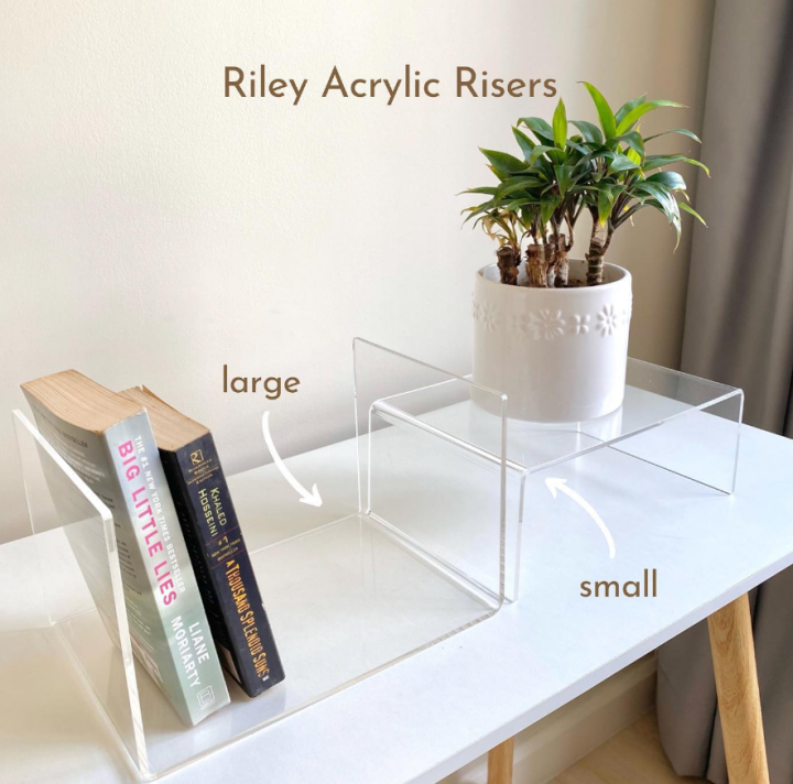 Livingplus Acrylic Risers Riley japan quality | Lazada PH