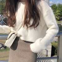 New Winter Sweater Women Pullover Girls Tops Knitting Vintage Long Sleeve Autumn Elegant Female Knitted Outerwear Warm Sweater