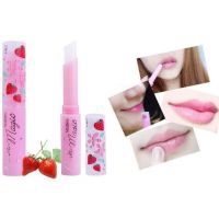 ลิปสติก mistine สตรอเบอร์รี่ ลิปสติก PINK MAGICสีชมพูสีลิป ลิปมันบำรุงริมฝีปาก ลิปสติก  ลิป