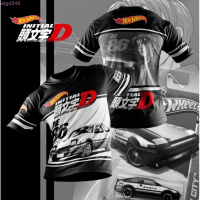 NEW (สต็อกเพียงพอ) 2023 Hotwheels Initial D AE86 Sublimation Tshirt | Baju Initial D | For Collectorคุณภาพสูง size:S-5XL