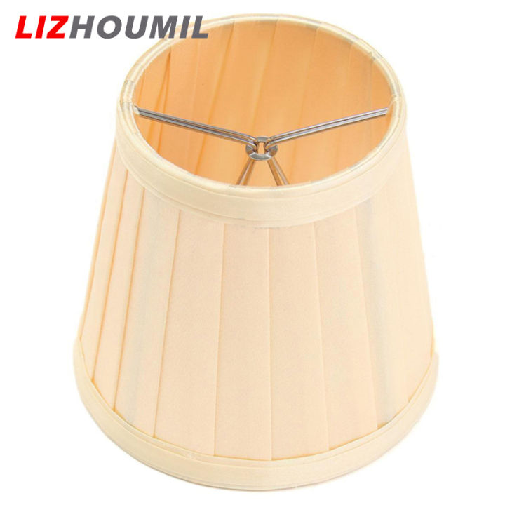 lizhoumil-โป๊ะผ้าสวยงามสไตล์โคมไฟจับจีบฝาครอบที่ยึดโคมไฟเพดานสำหรับตกแต่งห้องนอนห้องนั่งเล่นห้องรับประทานอาหาร