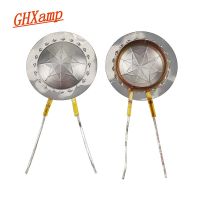 GHXAMP 25.5 Core โดมทวีตเตอร์เสียงขดลวดไทเทเนียมไดอะแฟรมฟิล์ม8OHM 25.4ลำโพงเสียงแหลมซ่อม DIY อุปกรณ์เสริม2ชิ้น