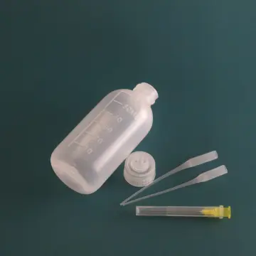 100ml Plastic Clear Tip Applicator Bottle Plastic Squeeze Bottle With Tip  Cap Plastic Bottle With a