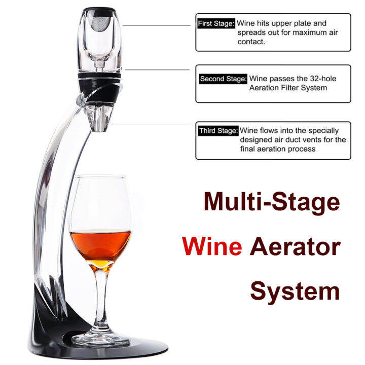 magic-wine-decanter-wine-decanter-set-mini-essential-red-wine-quick-aerator-amp-tower-with-filter-stand-holder-dining-bar