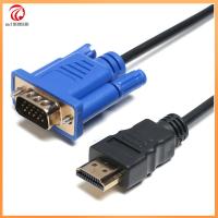 SU1999930 1-5m คุณภาพสูงสุด ดิจิตอล ขั้วต่อวิดีโอ HDMI เข้ากันได้กับตัวแปลง VGA สายอะแดปเตอร์ AV ชายกับชาย แสดงผลออก