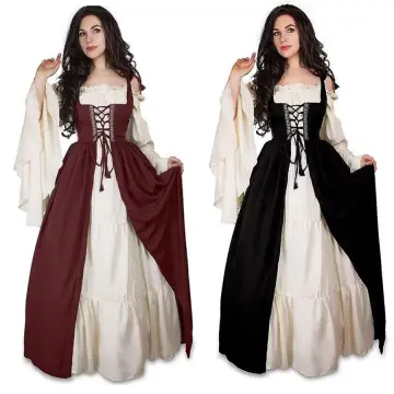 Amazon.com: Women Cosplay Costume Sexy Anime Ladies Retro Medieval Court  Dress Little Red Riding Hood Costume Men Adult (Red, L) : Clothing, Shoes &  Jewelry