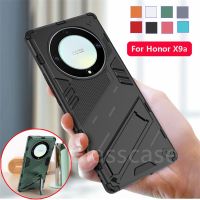 สำหรับ Honor X9a ตัวยึดที่วางกันกระแทกเกราะ3D เคสโทรศัพท์ X8A HonorX9a ตัวป้องกันปลอกเคสหลังแข็งแรง