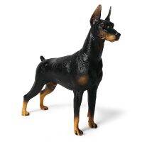 Simulation Doberman Animals Figure Collectible Toys Dog Animal Action Figures Kids Children Plastic Toys Gift Dropshipping