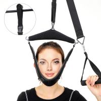 ❍ Cervical Neck Traction Belt Over Door Neck Stretcher Kit Adjustment Chiropractic Back Head Massager Relaxation Health Care