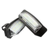 2PCS LED License Number Plate Light for 2 3 Eclipse 3 4 Galant Xpander I-MiEV