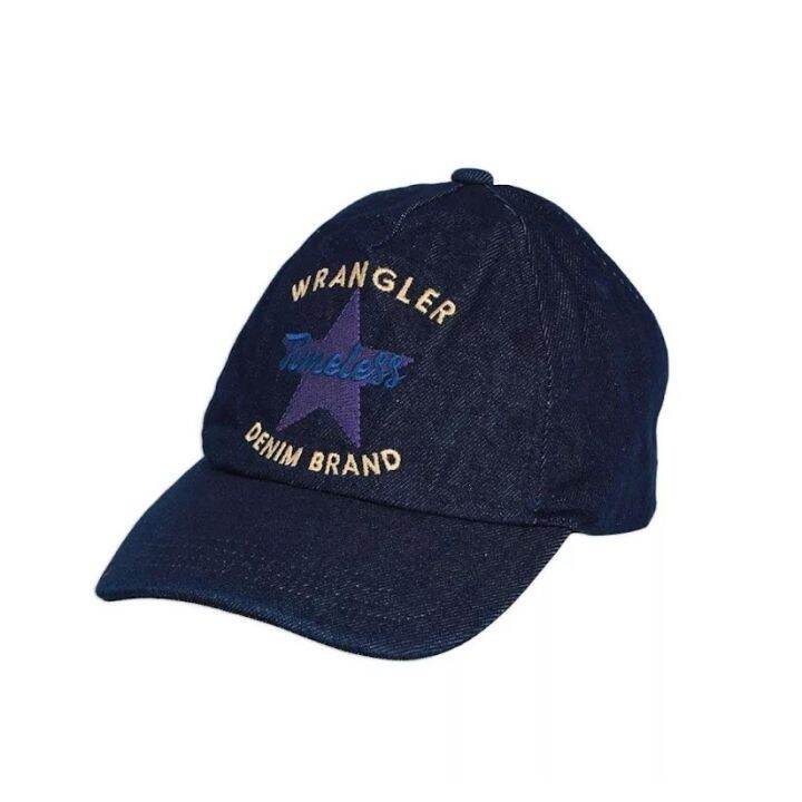 หมวก-หมวกแก๊ป-cap-hat-wrangler-แท้-100-หมวก-รุ่น-wr-w1c02201-dark-indigo