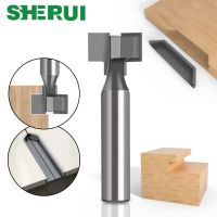 12mm 1/2 ′′Shank T-Slot T-Track Slotting Router Bit Cutting Carbide Alloy พร้อมเครื่องมืองานไม้ T Type Wood Milling Cutter Rou