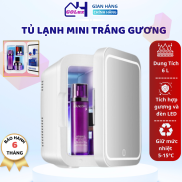 Tủ Lạnh Mini Có Đèn Led Kèm Tráng Gương Cao Cấp