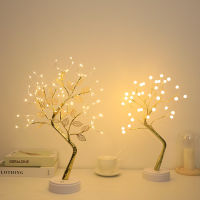 LED Table Lamp 36108 LEDs Touch Switch Fairy Night Lamp Tree Night Light For Home Bedroom Wedding Party Christmas Decoration