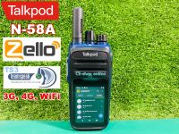 TalkPod N58A เครื่องสื่อสารผ่านระบบ INTERNET 3G 4G WIFI  ด้วย APP ZELLO POC