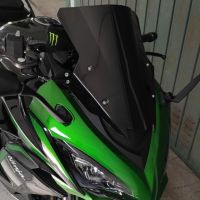 Res.☼☇สำหรับ Kawasaki Ninja 1000SX Z1000 SX 2020 2021กระบังลมกระจกบังลมกระจกบังลม Z1000SX ฟองคู่อุปกรณ์เสริมมอเตอร์ไซค์