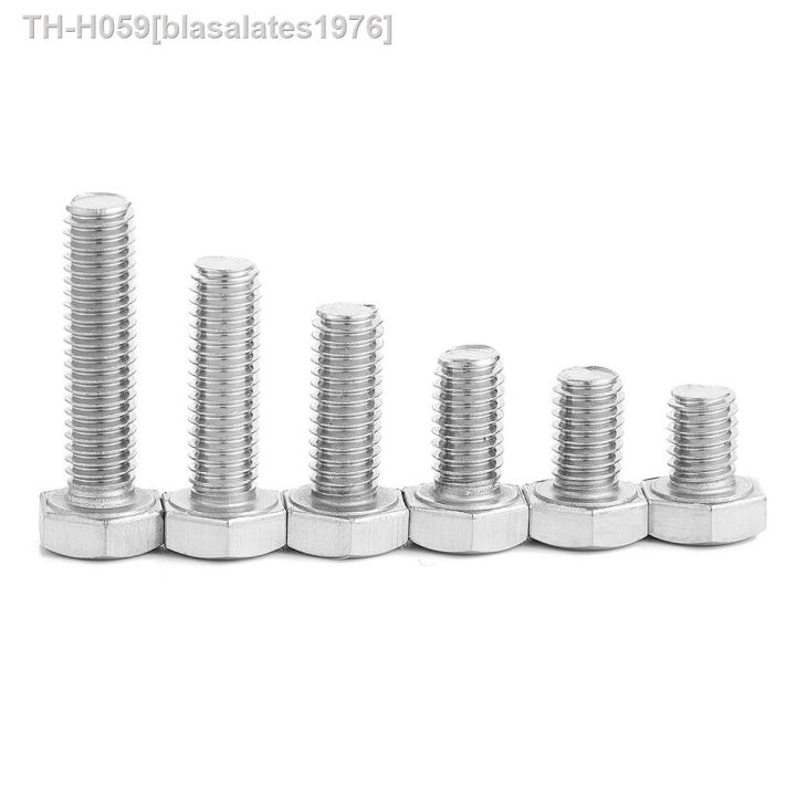 hot-2-20pcs-external-hexagon-screws-with-thread-m4-m5-m12-304-din933