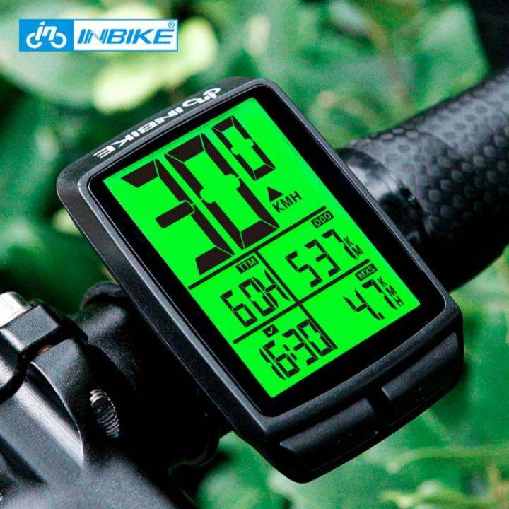 INBIKE Waterproof Bicycle Computer Wireless MTB Edit Cycling Odometer