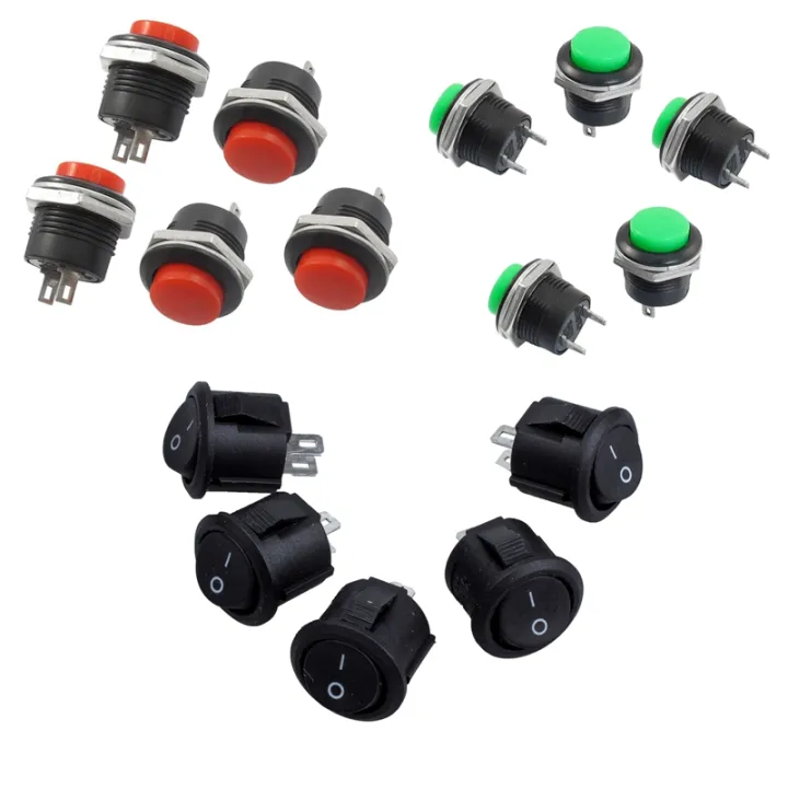 Buy Uxcell Toggle Switch AC 125V Self Locking ON/OFF 6A DPST 3