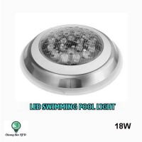 โคมไฟสระว่ายน้ำ LED Swimming Pool Light สแตนเลส 18W 30cm Daylight