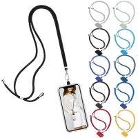 Universal Crossbody Phone Lanyards with Patch Adjustable Mobile Phone Strap Anti Lost Lanyard Neck Rope Hanging Cord Strap 2023