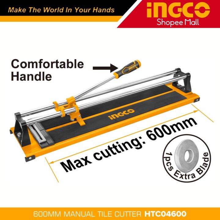 Ingco HTC04600 Industrial Manual Tile Cutter 600mm H | Lazada PH