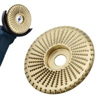 ❄✧ 16MM Bore Plat-Arc Wood Grinding Polishing Wheel Rotary Disc Sanding Carving Tool Abrasive Disc Tools for Angle Grinder