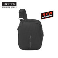 XD Design กระเป๋าคาดอกนิรภัย Boxy Sling Black