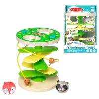 Melissa &amp; Doug Rollables Treehouse Twirl ชุดกลิ้งต้นไม้ ROLLABLES พร้อม SOFT BALL ใหญ่ 8 CM x 2 ลูก รีวิวดี! ของเล่นสำหรับทารกและเด็กวัยหัดเดิน