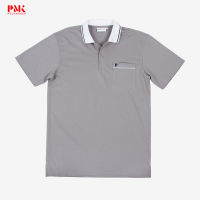 เสื้อโปโล CoolPlus CT F01CT0003 สีเทา - Polomaker