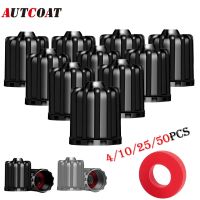 4/10/25/50Pcs Tire Stem Caps with O Rubber Ring Tyre Covers for Cars SUVs Trucks Motorcycles 【hot】 ！