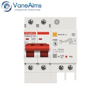 AC230V 50/60HZ MCB RCBO Leakage Protector Lightning protection 2P 30mA Residual current circuit breaker RCD with Surge protector