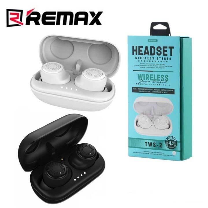 Original Remax TWS-2S Wireless Bluetooth Earbuds | Lazada