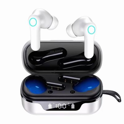 ZP Yyk-anc Pro In-ear Tws 5.1 Bluetooth-compatible Headphone Noise Canceling Digital Display Touch Control Earphones