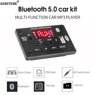 Mạch Giải Mã Bluetooth 5.0 KEBETEME, Mô-đun Giải Mã MP3, 5V 12V, USB Cho Xe Hơi, Khe Cắm Thẻ WMA WAV TF Mô-đun Bảng Từ Xa USB FM thumbnail