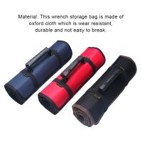 Oxford Cloth Wrench Storage Bag with Handle Portable Multi-functional Spanner Tool Organizer