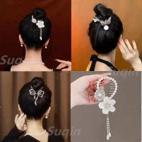 （A VOGUE）❈✓ Korean Hair Clip Metal Clips Tassel Pin Womens Accessories