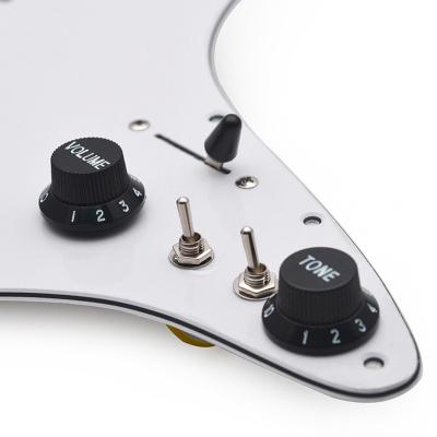 Moon Pomelo Loaded Electric Guitar Pickguard Circuit Assembly สำหรับเปลี่ยนกีตาร์