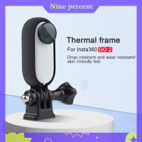 Nine percent Insta360Go /2กรอบป้องกัน Mount Adapter Bracket Stabilizer MOUNTING FRAME Camera Bracket ACCESSORY พร้อม1/4 "Thread ADAPTER