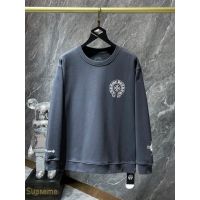 JSFG Chrome Hearts 2023 autumn and winter New Sanskrit horseshoe letter printed logo round neck sweater loose fashion all-match mens and womens same style