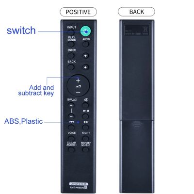 RMT-AH300U Soundbar Remote Control for Sony Sound Bar HT-CT291 SA-CT290 SA-CT291 HT-CT290 HTCT290