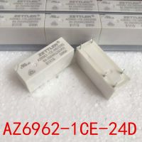 【❂Hot On Sale❂】 xinao66069392692 024-1zs1t Hf118f รีเลย์24V Az6962-1ce-24d ใหม่