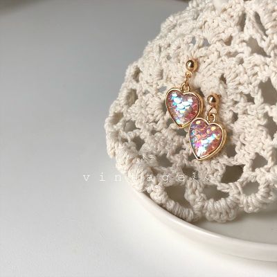 [COD] Bubbles. Fantasy Tale Pink Ji Scale Earrings Ear
