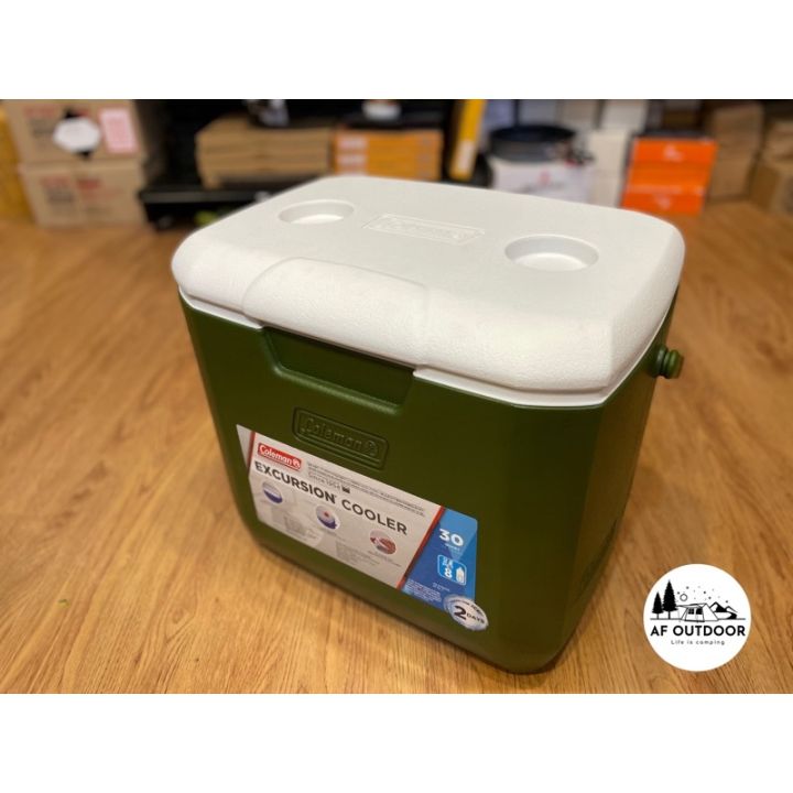 coleman-excursion-cooler-16qt-30qt-โคลแมน-คลูเลอร์กระติกน้ำเก็บความเย็น-ขนาดพกพา-15-25lกระติกน้ำ