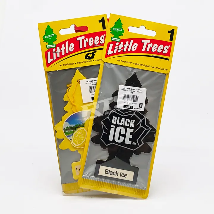 Little Trees Air Freshener Black Ice / Lemon 1pc Lazada PH