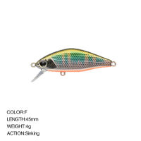 Minnow 45mm 4g Wobbler Fishing Lure Japan Jerkbait Bait Perch Pesca Mini Sinking Wobblers Lures Hard Deep Artificial