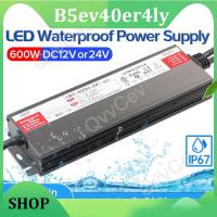 B5ev40er4ly Shop 600W LED Driver DC12V 24V IP67 Waterproof Lighting Transformers for Outdoor Lights Power Supply AC175-265V 600W