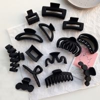 【YF】✾✠  Matte Large Hair Claws for Hairpin Barrette Crab Clip Headwear Accessories