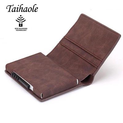 （Layor wallet）Taihaole กระเป๋าใส่บัตรเครดิตอะลูมิเนียมแบบบาง,กระเป๋าสตางค์โลหะอะลูมิเนียมสำหรับผู้ชายผู้หญิงสำหรับใส่บัตรประชาชนแพคเกจบัตรธุรกิจตัวป้องกัน RFID