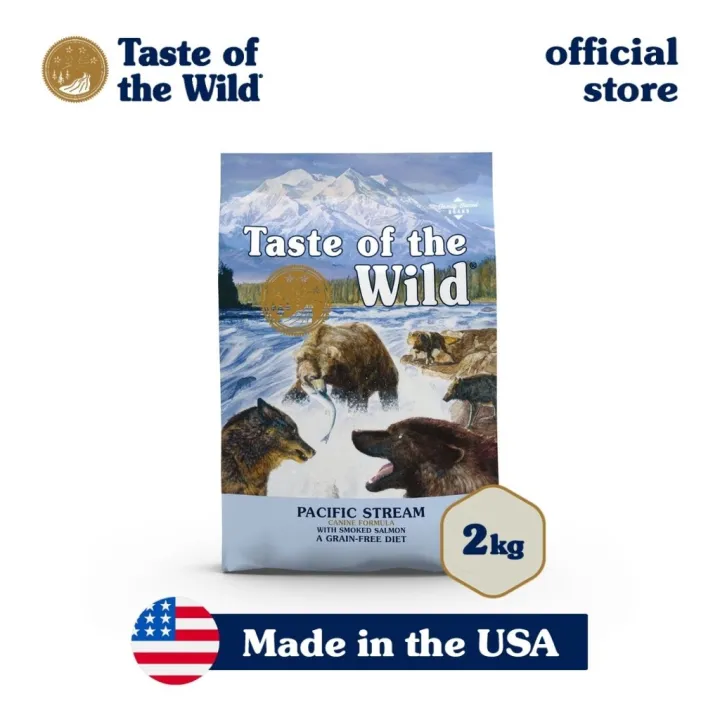 where is taste of the wild dog food made